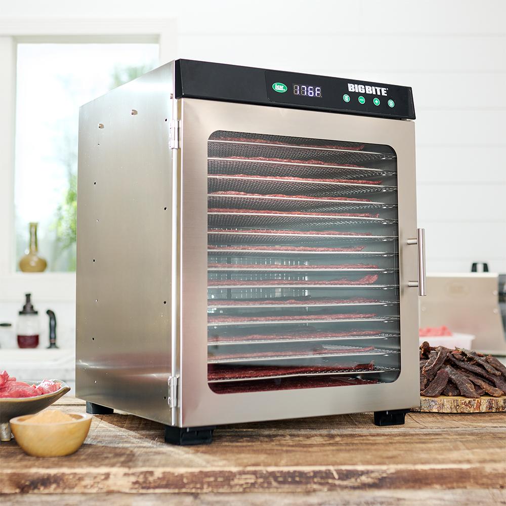 LEM 16-Tray Stainless Steel Dehydrator