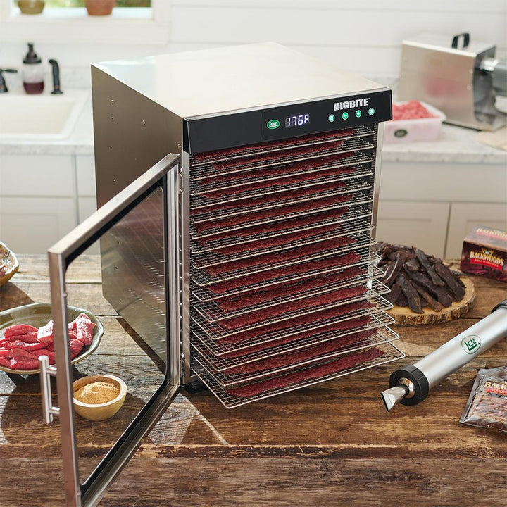 LEM 16-Tray Stainless Steel Dehydrator
