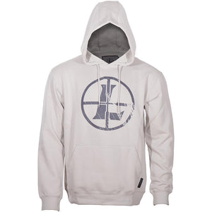 Leupold Distressed Reticle Hoodie Bone Comfortable Soft Durable Apparel S Size