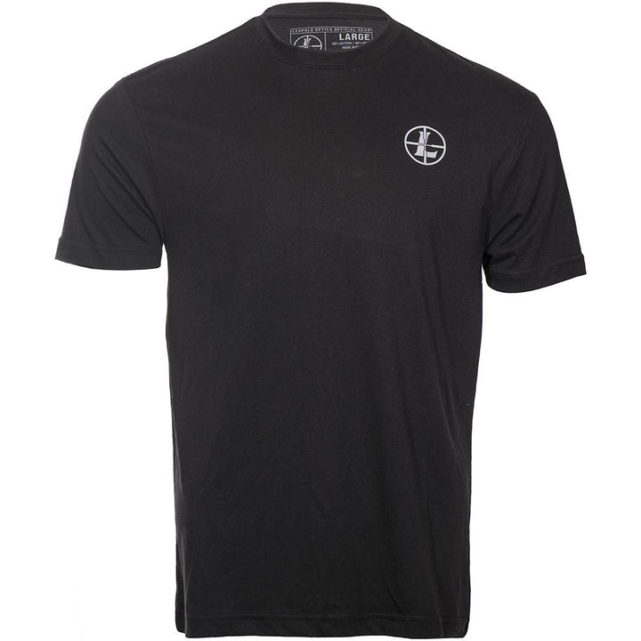 Camisa de manga corta Leupold Buck Country, mezcla de algodón y poliéster, color negro, talla L