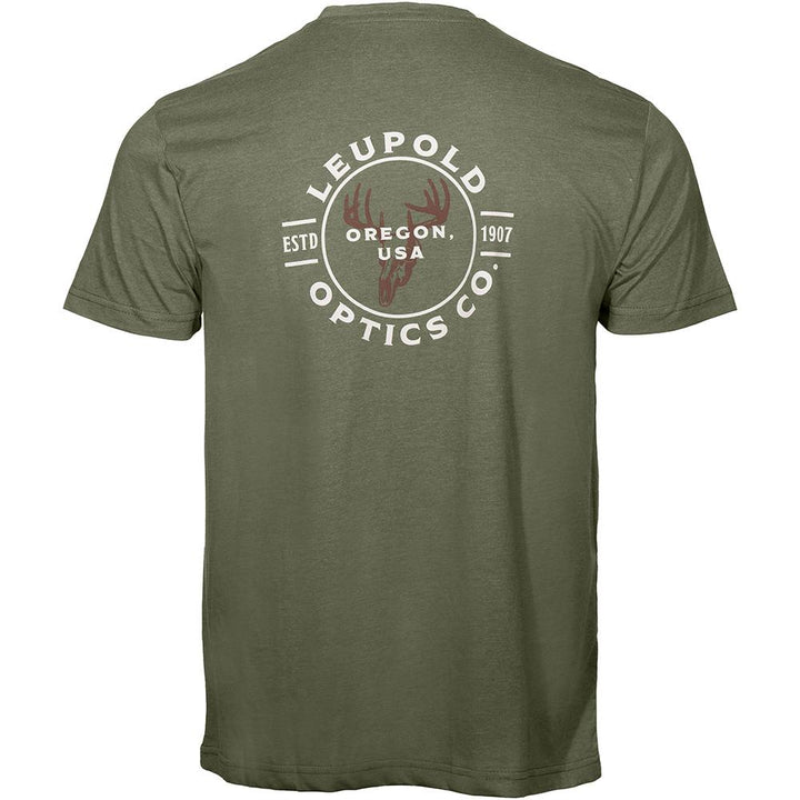 Leupold Buck Country Short Sleeve Shirt Light Olive 2XL Casual Outdoor Apparel
