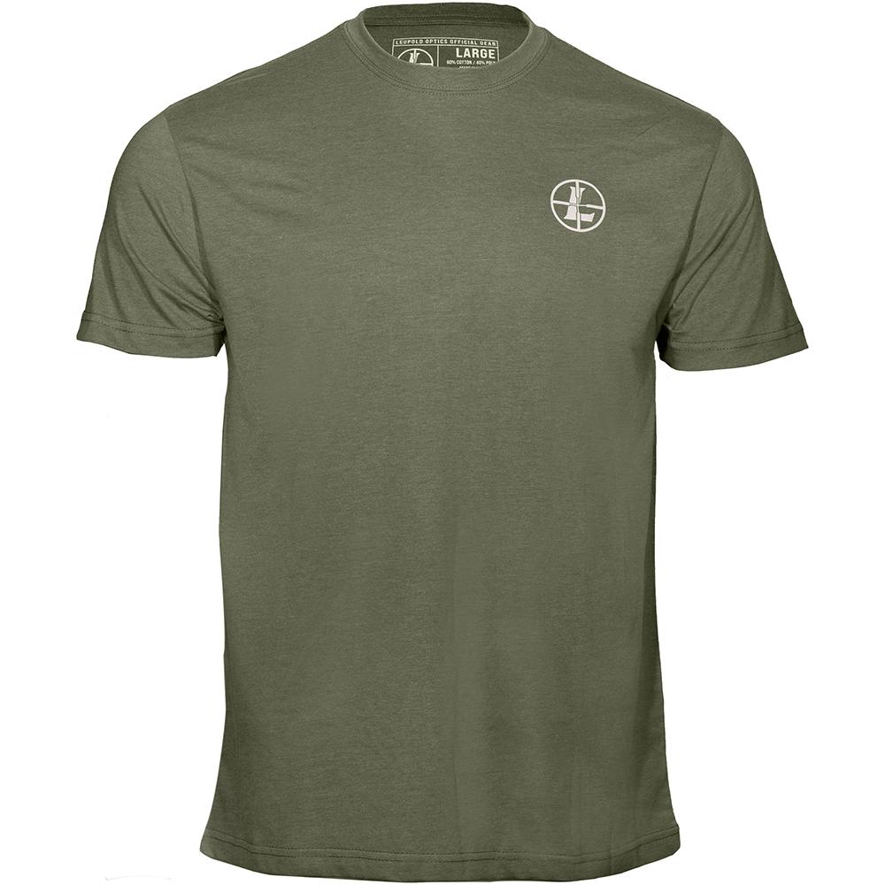 Leupold Buck Country Short Sleeve Shirt Light Olive M Casual Outdoor Apparel