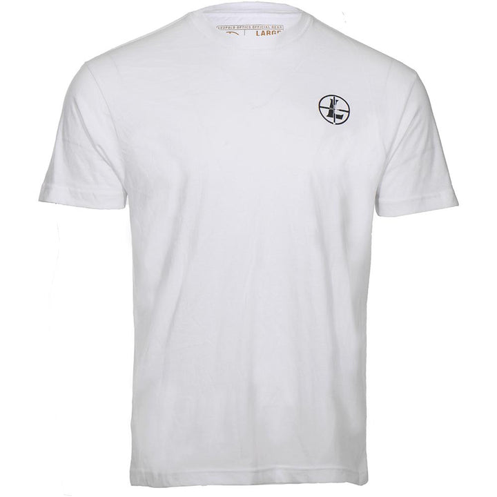 Camisa de manga corta Leupold Eagle blanca, cómoda, ligera y duradera, talla 2XL