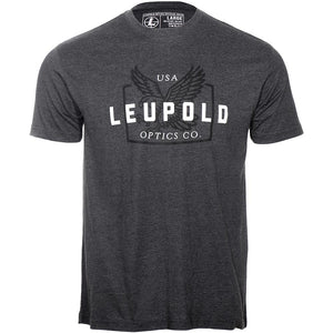 Leupold Eagle Short Sleeve Shirt Charcoal 2XL Comfortable Lightweight Apparel