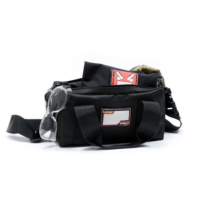 Lyman Mark 7 Black Range Bag Durable Nylon Carry Case with Shoulder Strap