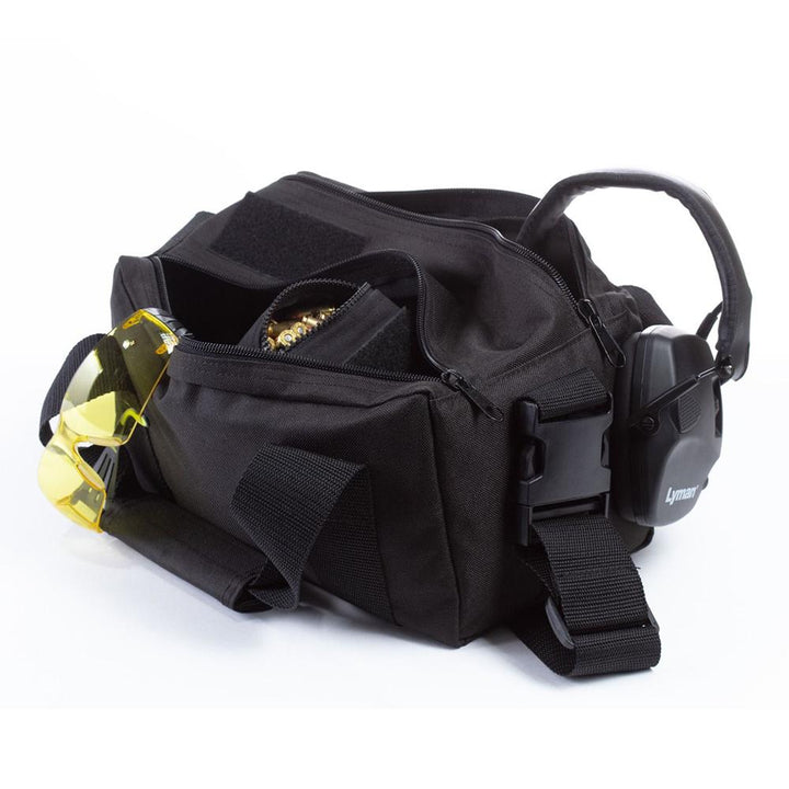 Lyman Mark 7 Black Range Bag Durable Nylon Carry Case with Shoulder Strap