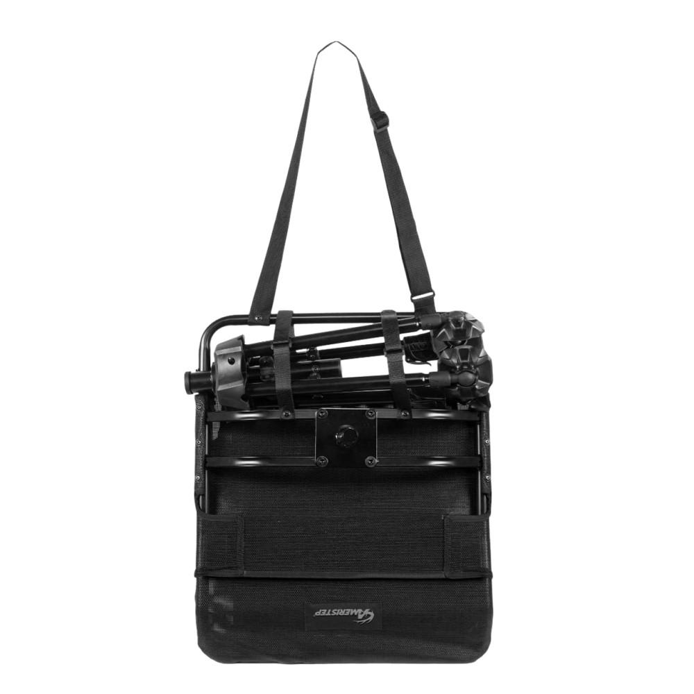 Ameristep 360 Silent Swivel Blind Chair with Mesh Comfort Seat Black