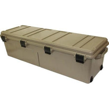 Load image into Gallery viewer, MTM Mule Gear Crate Wheeled Durable Storage Solution Dark Earth
