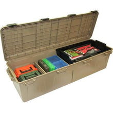 Load image into Gallery viewer, MTM Mule Gear Crate Wheeled Durable Storage Solution Dark Earth
