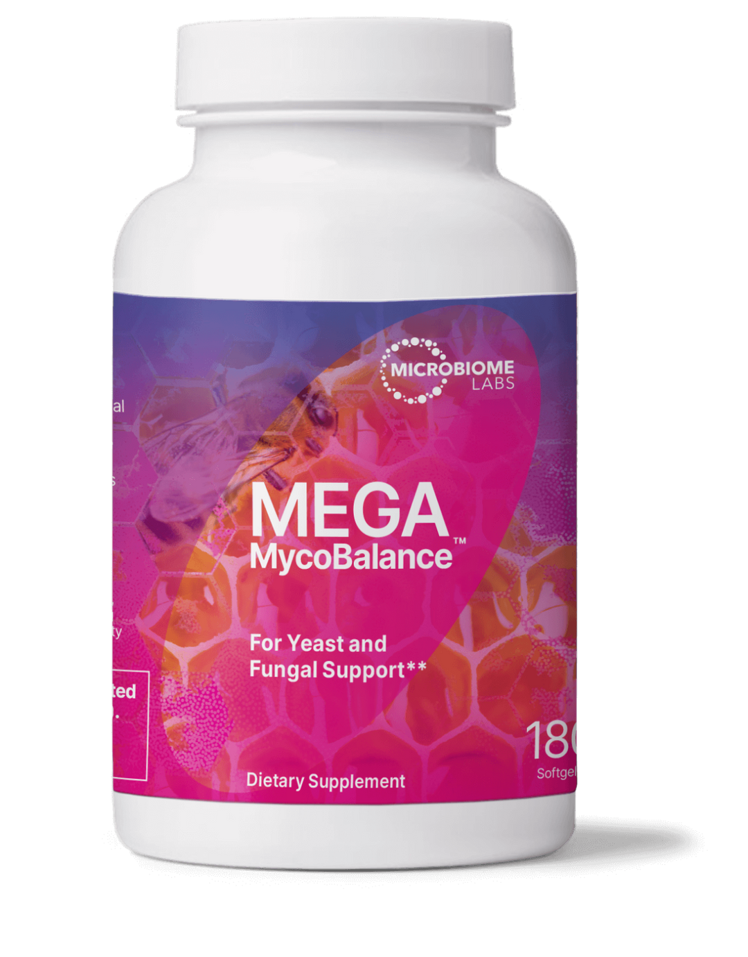 Microbiome Labs MegaMycoBalance 180 cápsulas: favorece el equilibrio fúngico y la salud intestinal.