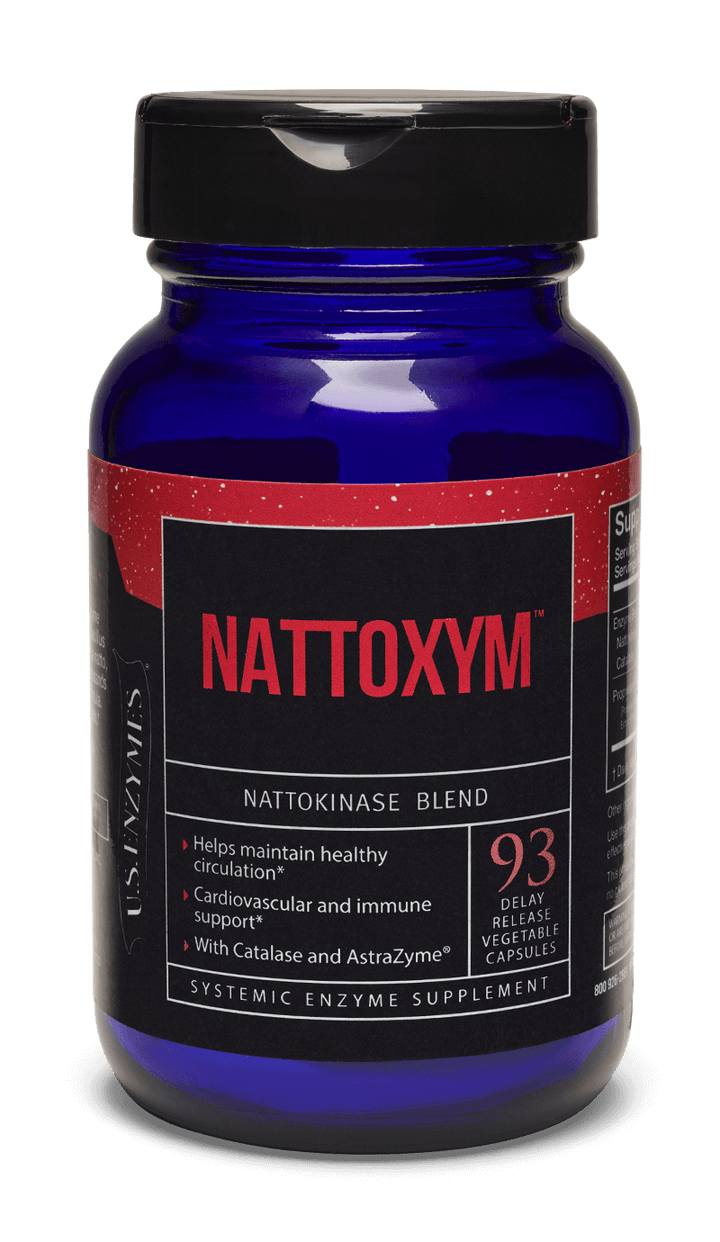 Master Supplements US Enzymes NATTOXYM 93 cápsulas Mezcla de nattoquinasa