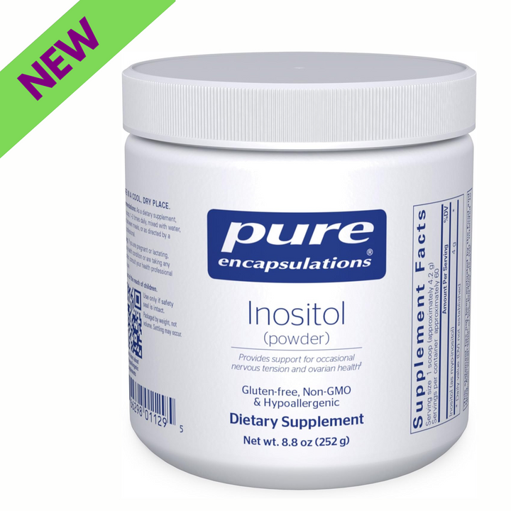 Pure Encapsulations Inositol Powder Support Energy Nervous System Ovaries 8.8 oz