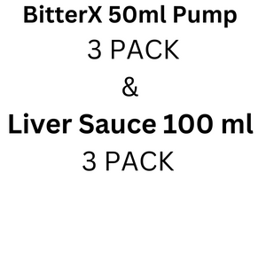 Quicksilver Scientific 3 Bitter X 50 ml And 3 LIVERSAUCE 100 ml