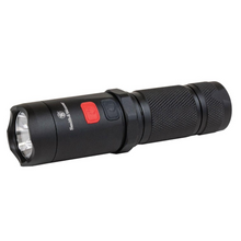 Load image into Gallery viewer, S&amp;W Night Guard Elite Flashlight Dual-Beam Button Switch Black
