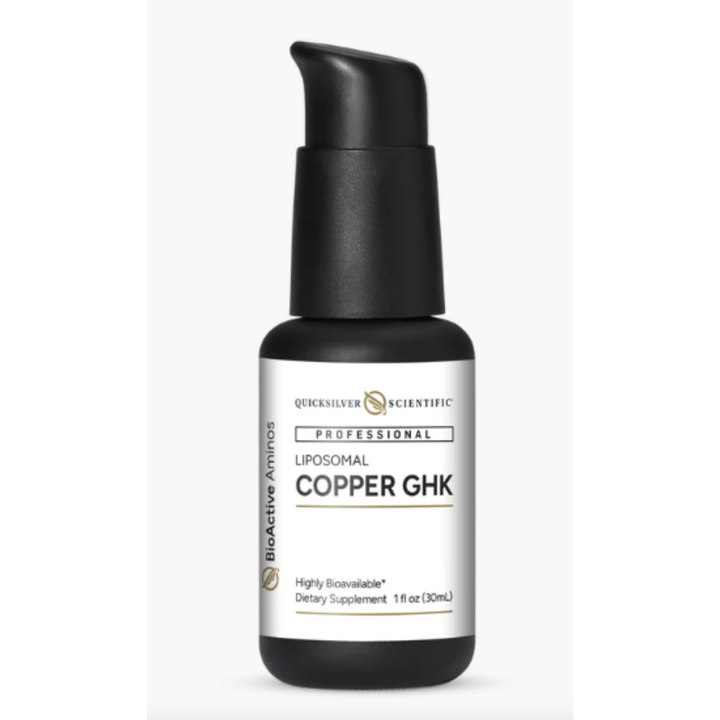 Quicksilver Scientific Oral Liposomal Copper GHK Supports Wellness 30 mL