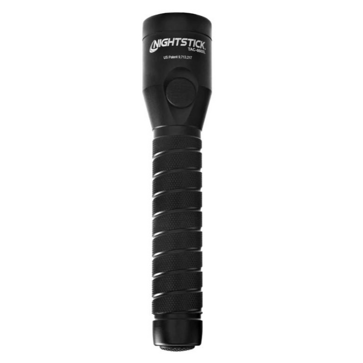 Linterna táctica recargable Nightstick de doble interruptor, 1100 lúmenes, color negro