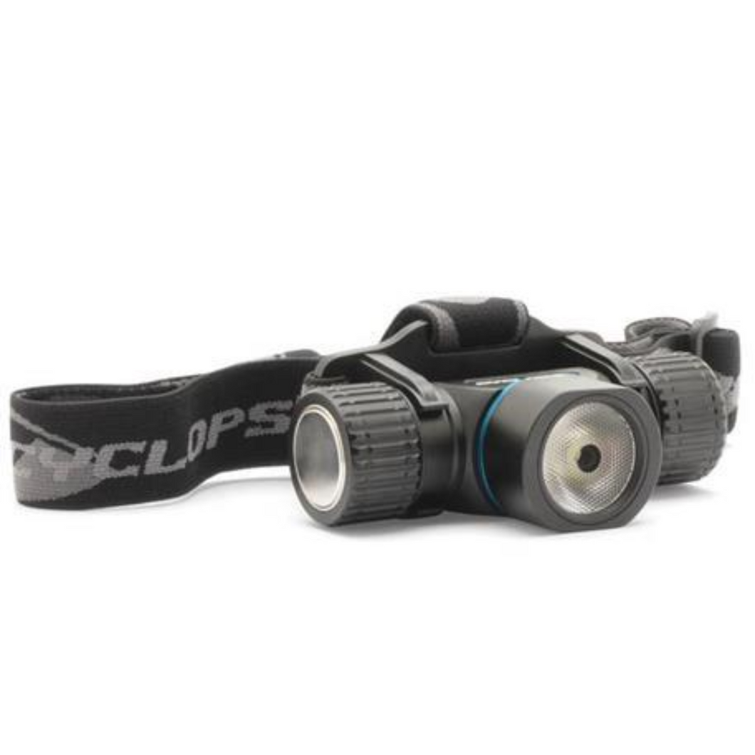 GSM Cyclops Poseidon Rechargeable Headlamp 2000 Lumens Black 2 PACK