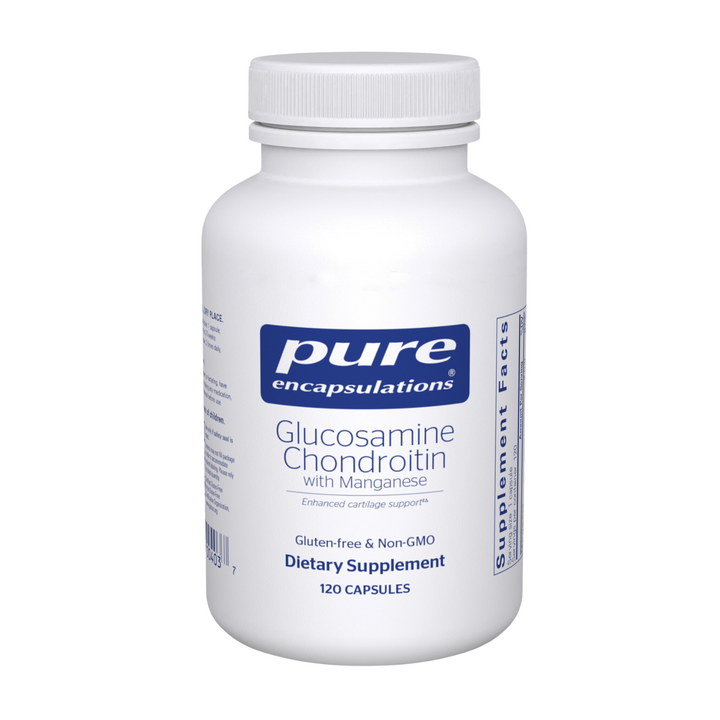 Pure Encapsulations Glucosamine + Chondroitin With Manganese 120 Capsules
