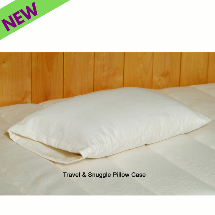 Fundas y cobertores de almohada Holy Lamb Organics para viaje y acurrucarse (36,5 x 48,2 cm)