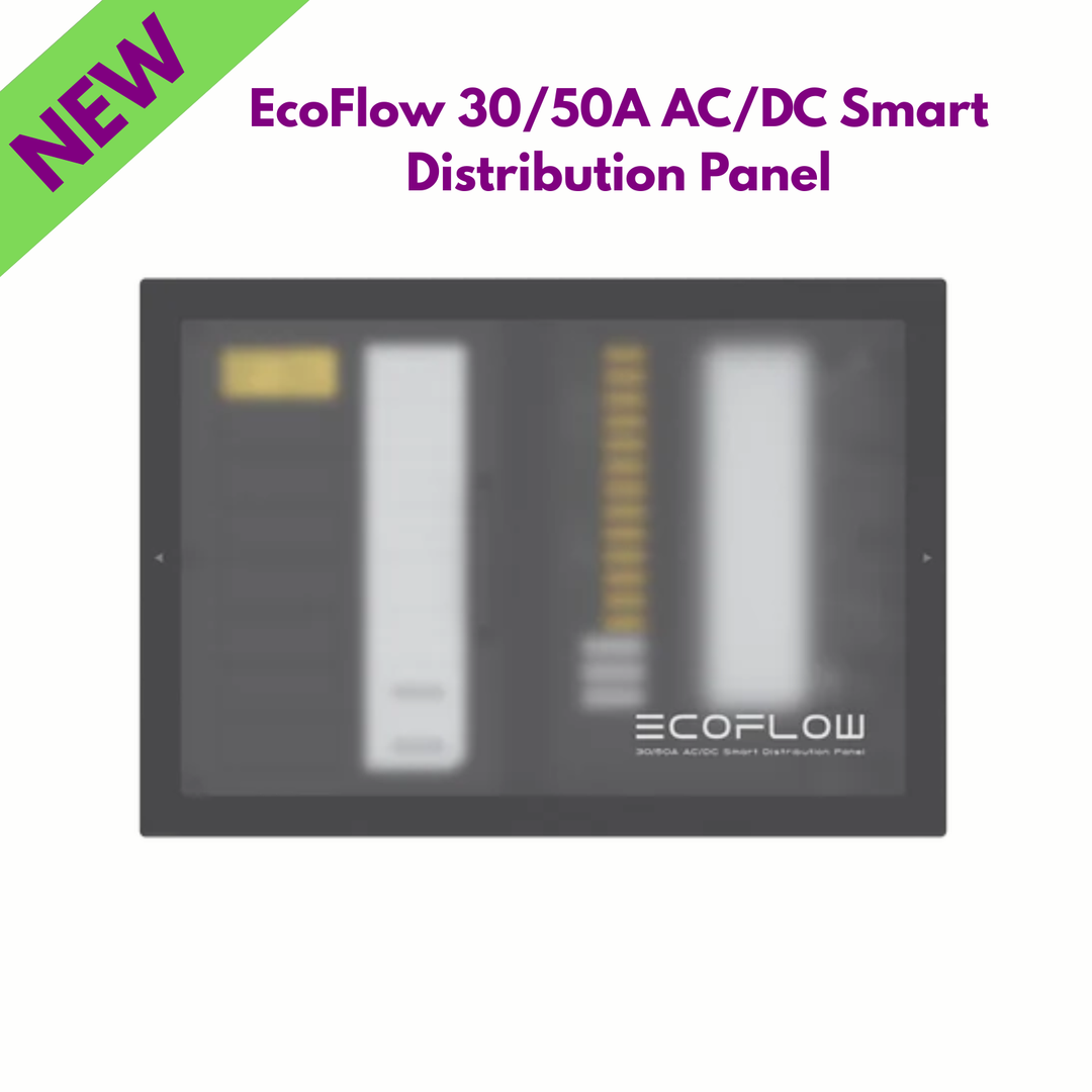 EcoFlow 30/50A AC DC Smart Distribution Panel Split Phase Power Board