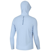 Load image into Gallery viewer, Huk Vented Pursuit Long Sleeve Hoodie Ice Water XL Blue
