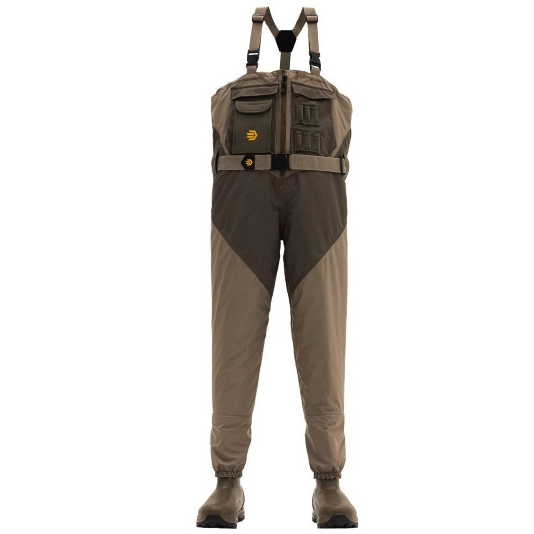 Lacrosse Alpha Agility Select Zip Waders Brown 1600G Size 9