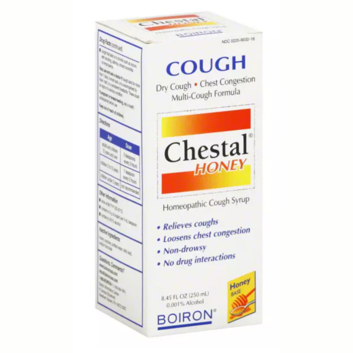 Boiron Laboratories Chestal Homeopathic Cough Syrup Natural Support 8.45 OZ