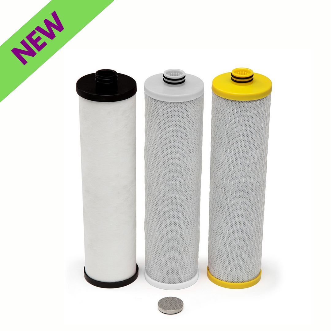 Aquasana AQ-5300+R Replacement Filters for 3-Stage Claryum Under Sink System