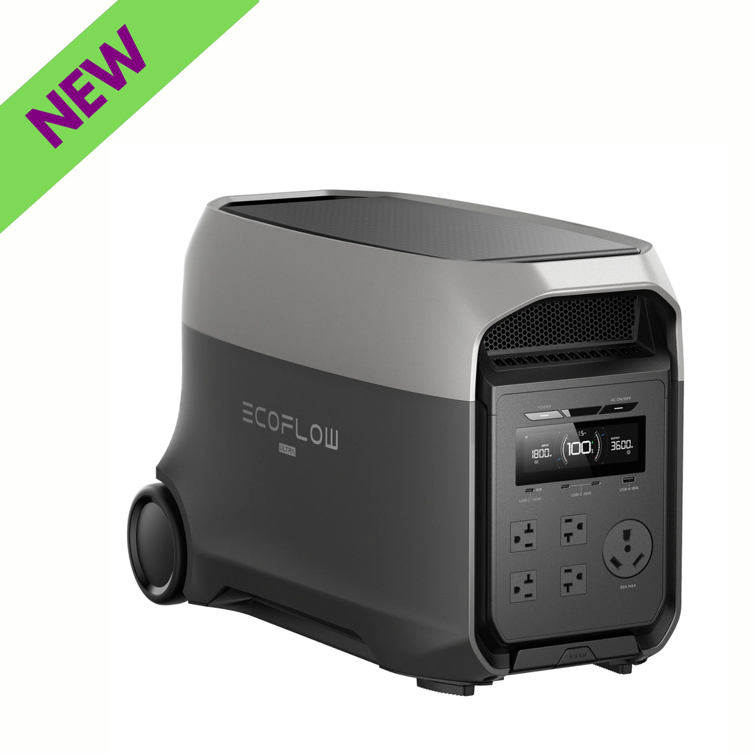 EcoFlow DELTA 3 Ultra Portable Power Station 3072Wh Fast Charging Backup Supply