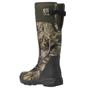 Lacrosse Alphaburly Pro 18" Boots Mossy Oak DNA Size 8