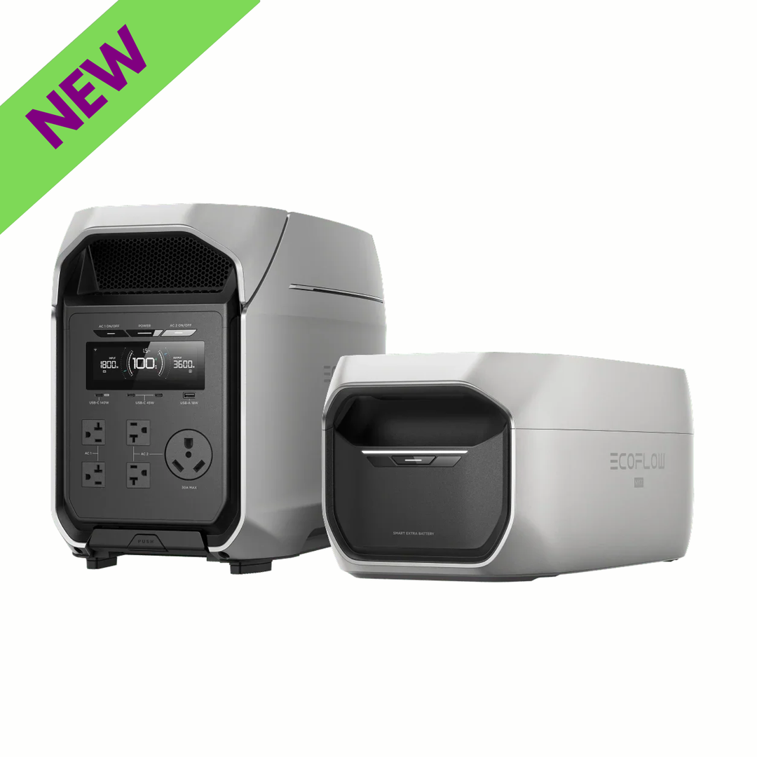 EcoFlow DELTA 3 Ultra Plus 3072Wh Power Station + DELTA 3 Max Plus Extra Battery