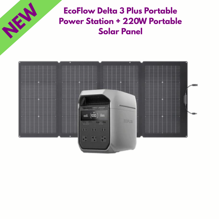 Ecoflow Delta 3 Plus Portable Power Station + DELTA 3 Series Waterproof Bag