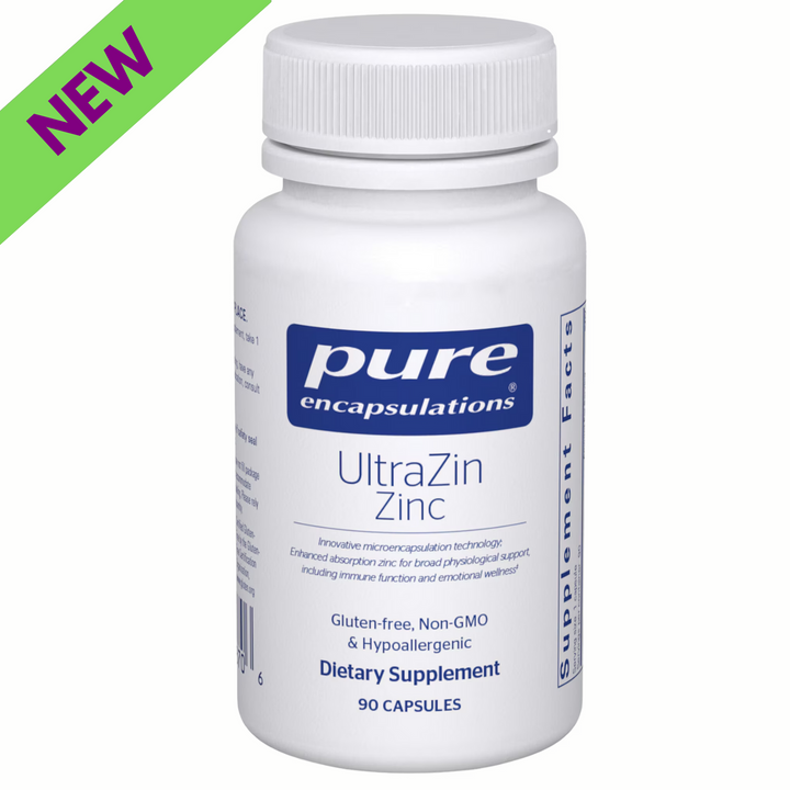 Pure Encapsulations UltraZin Zinc Supports Immune and Cellular Health 90 Caps
