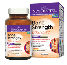 Load image into Gallery viewer, New Chapter Bone Strength Take Care Slim Tablets 120 Tablets
