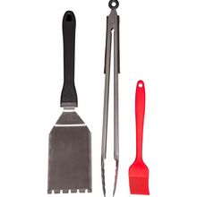 Load image into Gallery viewer, Camp Chef Heavy-Duty Tong and Multi Grill Spatula Silicone Basting Brush
