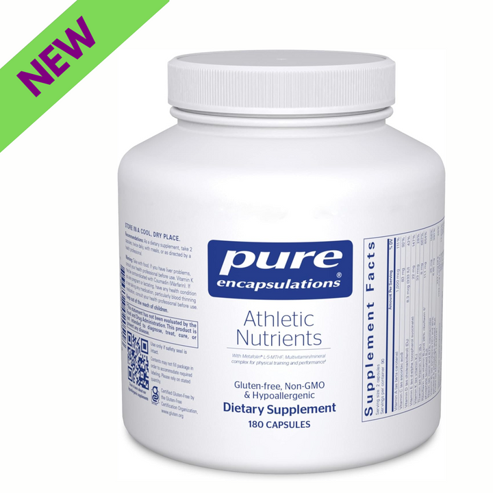 Pure Encapsulations Athletic Nutrients Supports Exercise Performance 180 Capsules