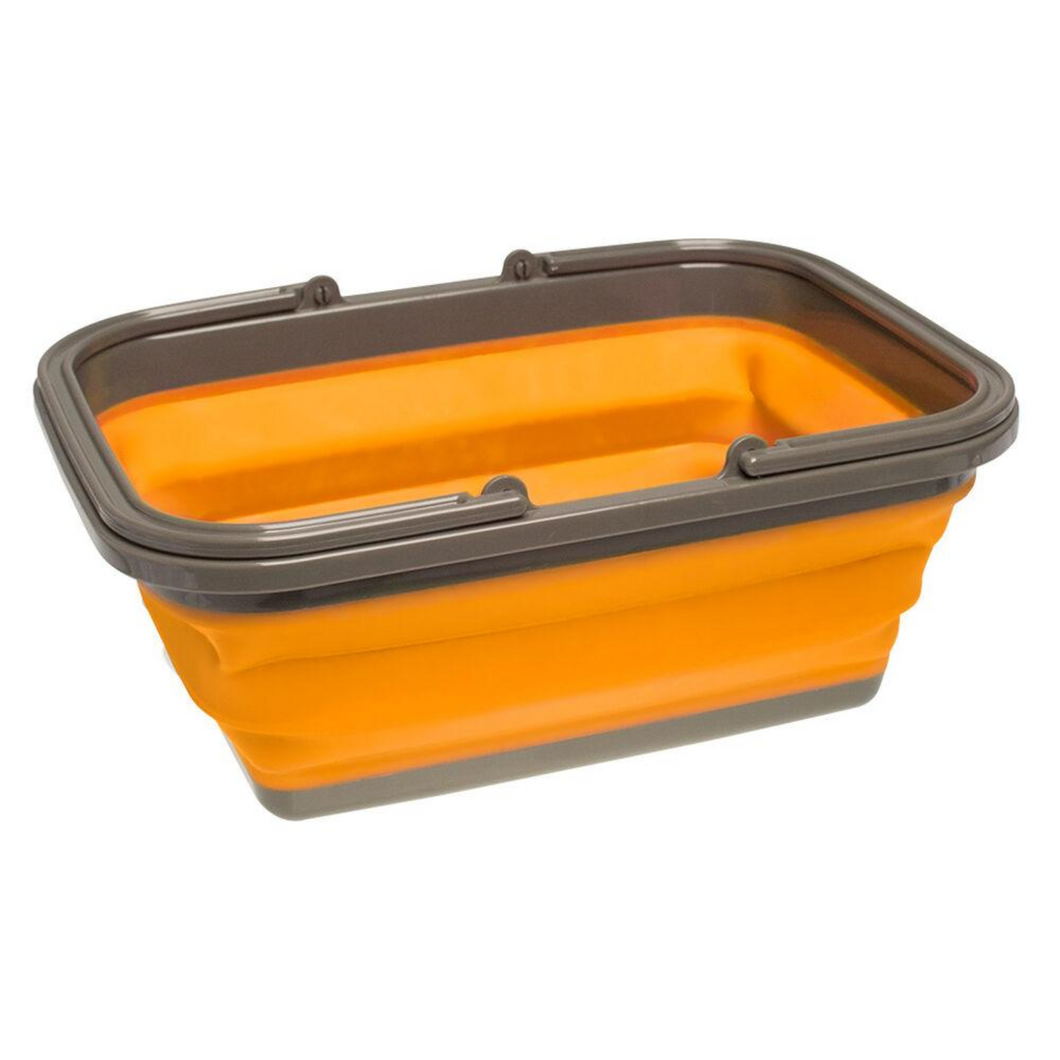 Ultimate Survival Flex Ware Sink Orange 8.5L Wash Basin One Size