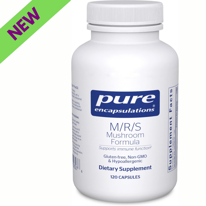 Pure Encapsulations MRS Mushroom Formula Supports Immune System Health 120 Caps