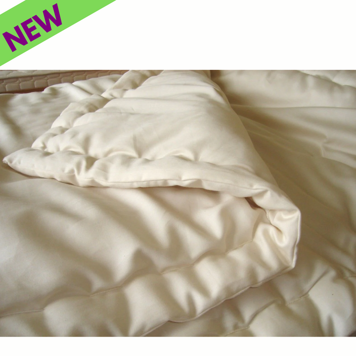 Edredón de lana orgánica certificada Holy Lamb Perfect Comfort Twin 68” x 86”