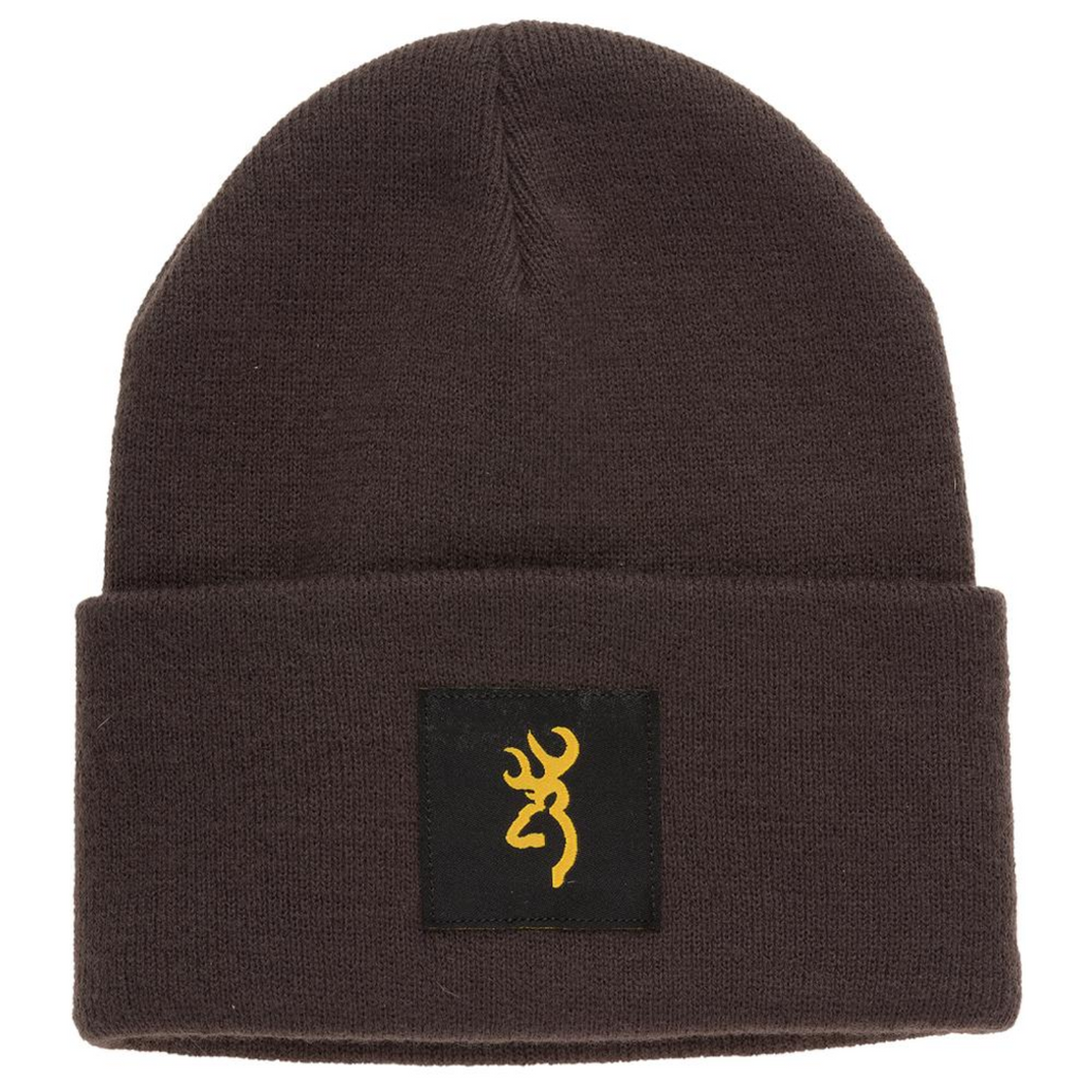 Browning Beanie Still Water Gray Acrylic Material Soft Warm and Stylish