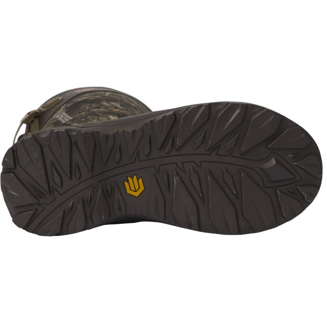 Botas de lacrosse Alpha Agility de 17", 800 g, color Mossy Oak Country DNA, talla 9