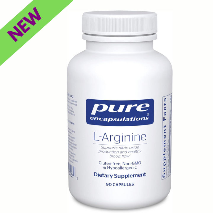 Pure Encapsulations L-Arginine 1400 mg Supports Heart and Circulation 90 Caps