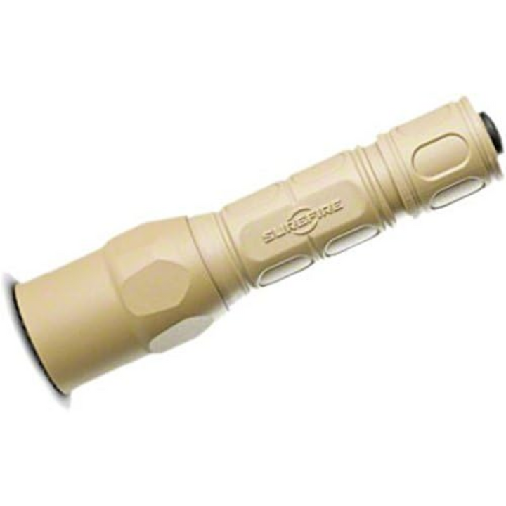 Linterna LED SF G2X Pro de 15/600 lúmenes con interruptor de clic de aluminio y polímero, color tostado