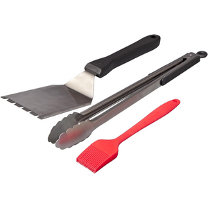 Camp Chef Heavy-Duty Tong and Multi Grill Spatula Silicone Basting Brush