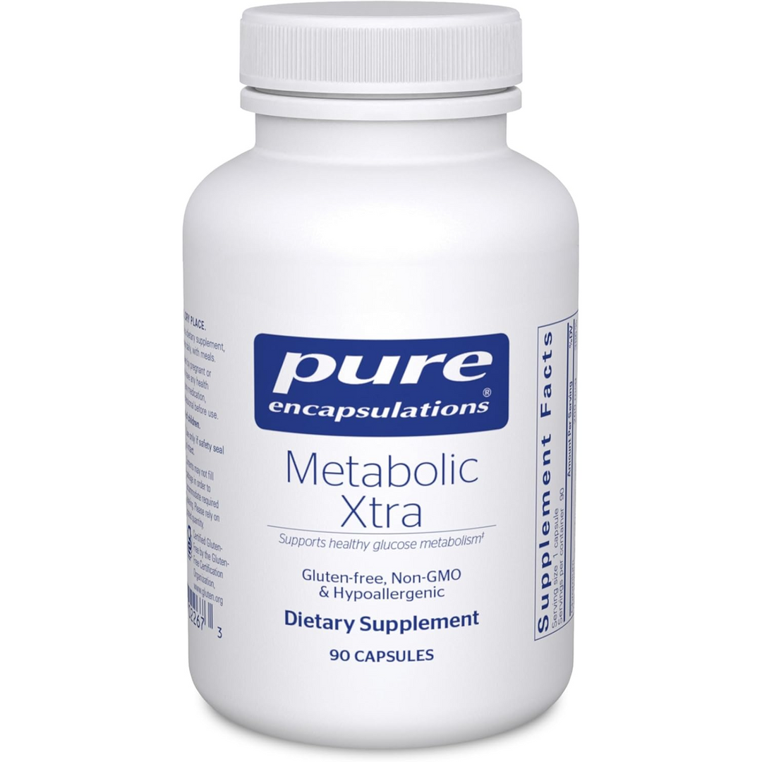 Pure Encapsulations Metabolic Xtra Supports Metabolism Balance 90 Capsules