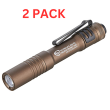 Load image into Gallery viewer, streamlight-microstream-usb-ultra-compact-rechargeable-light-coyote-2-pack
