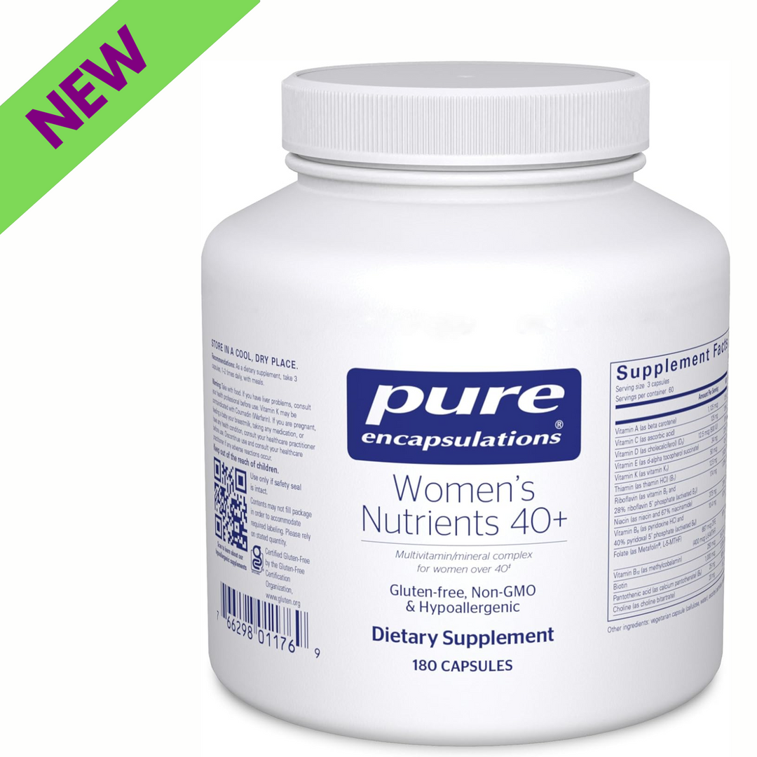 Pure Encapsulations Womens Nutrients 40 Plus Supports Wellness Eyes 180 Capsules