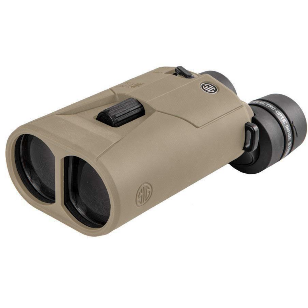 Sig Sauer ZULU6 Image-Stabilized HDX Binocular 12x42mm Coyote High Performance
