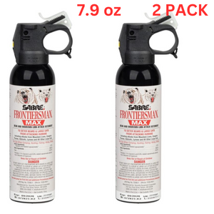 Sabre Frontiersman Max Bear and Mountain Lion Spray 7.9 Oz 2 PACK