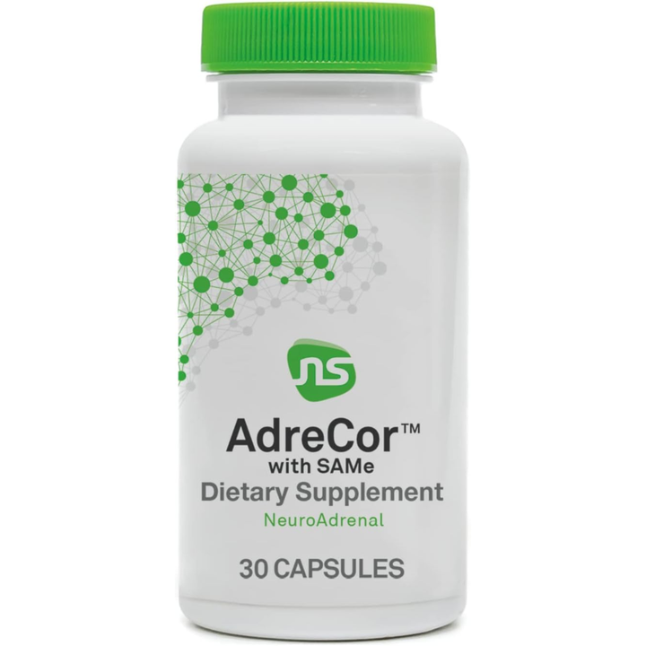 NeuroScience AdreCor with Same Adrenal and Energy Support Supplement 30 Caps